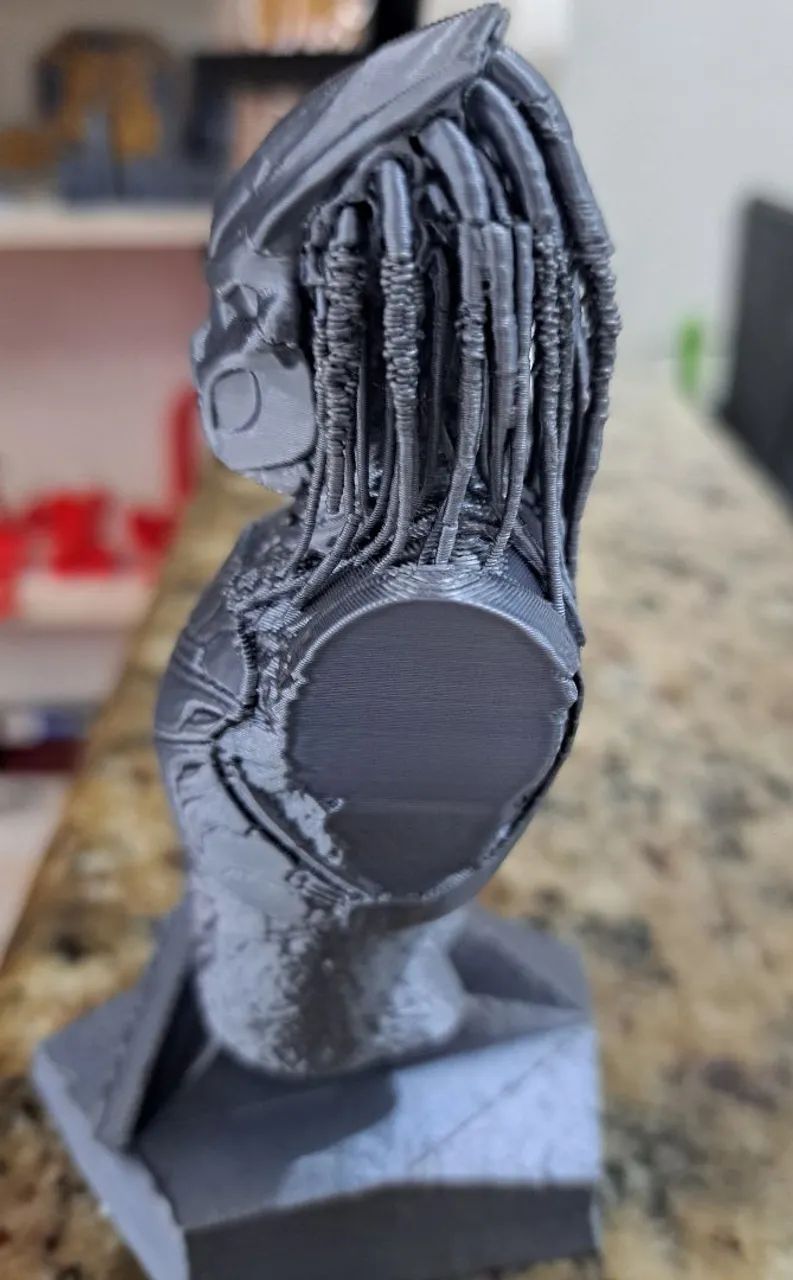 Busto Predator 3D impresso  - Foto 4