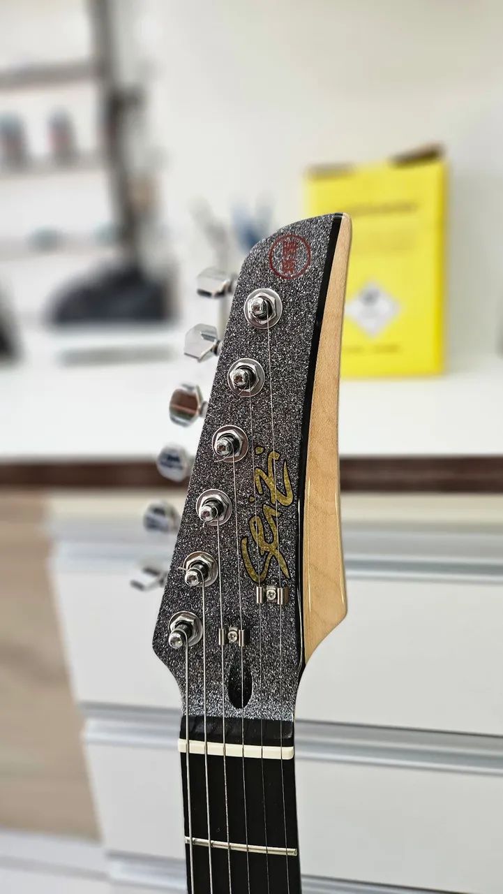Promoção até 20/02- Guitarra SEIZE Fun Katana HSS Super strato  - Foto 5