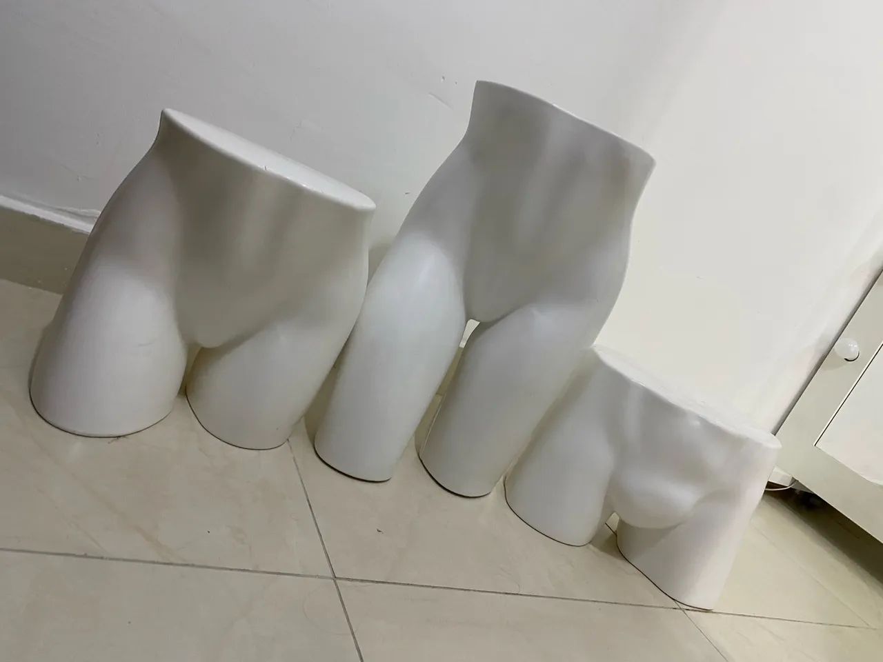 Manequins de Torso feminino e Masculino - 3 Peças