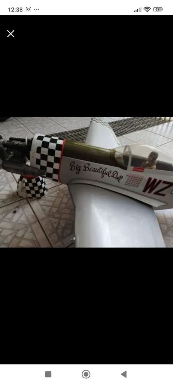 Aeromodelo P-51 Mustang - Foto 3