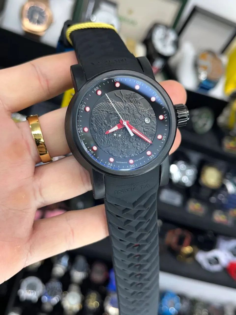 Relógio Invicta Yakuza, várias cores disponíveis  - Foto 5