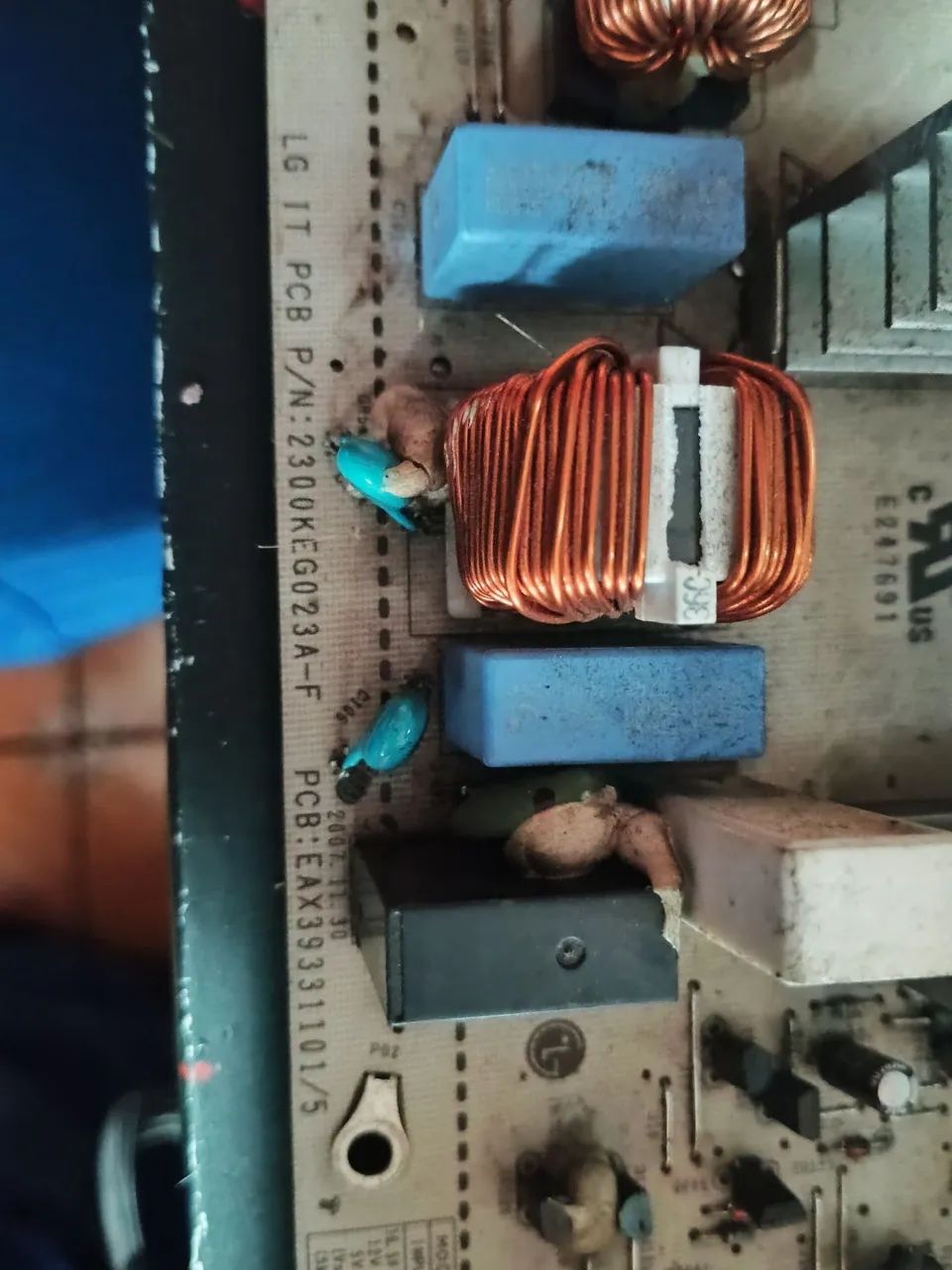 Placa da fonte tv LG 42pg20r  - Foto 2