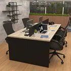 Mesa Ilha Estação de Trabalho 04 Pessoas - Entrega imediata - 04P - Foto 2