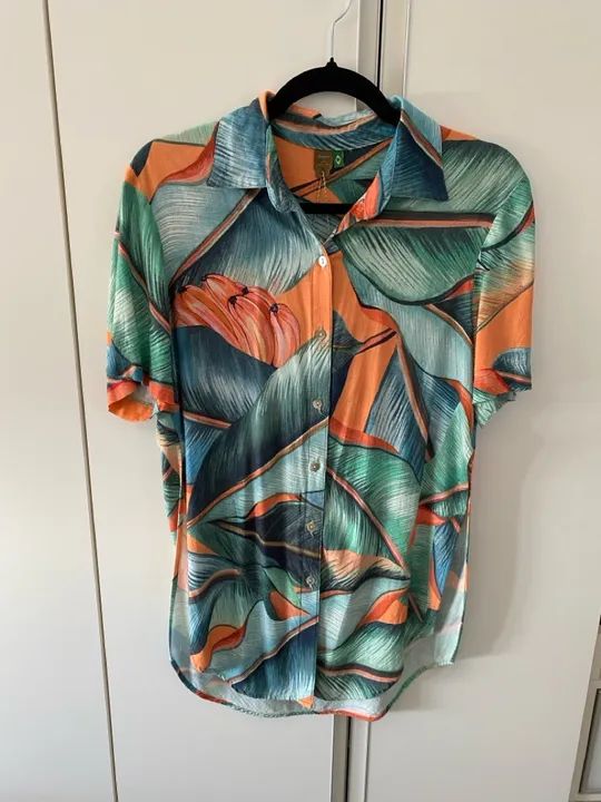Camisa Farm estampada