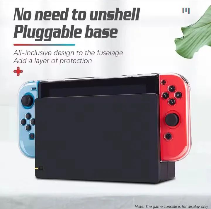 Capa Protetora Transparente para Nintendo Switch - Novo - Foto 2