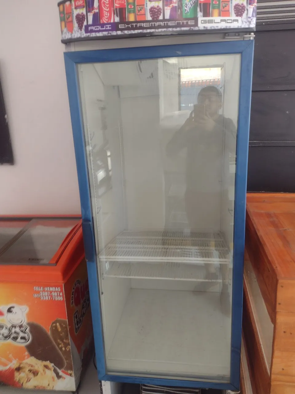 Geladeira expositora para bebidas