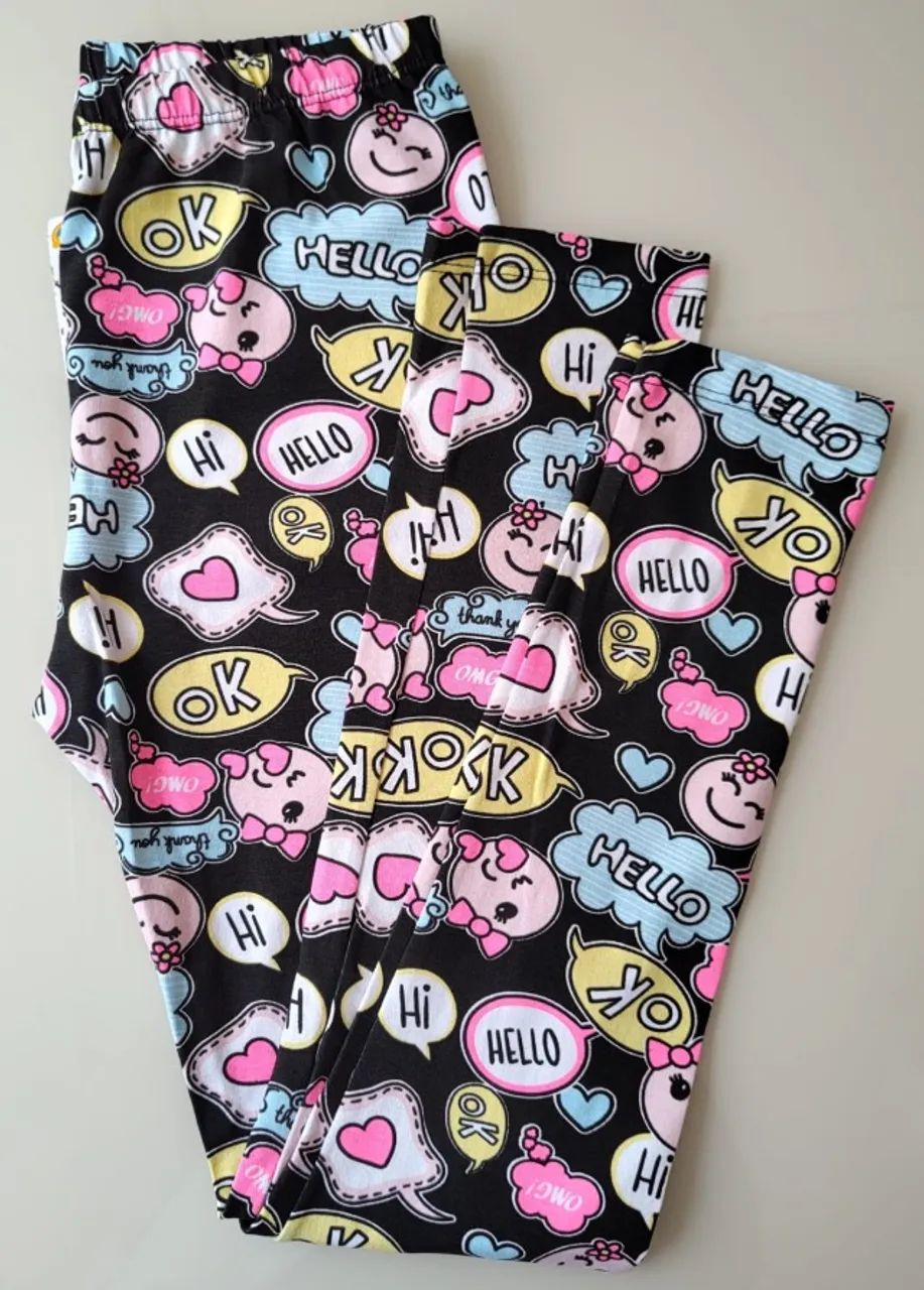 Legging Cotton Lisa Estampadas Qualidade Premium Meia Estação. LEIA A DESCRIÇÃO - Foto 5
