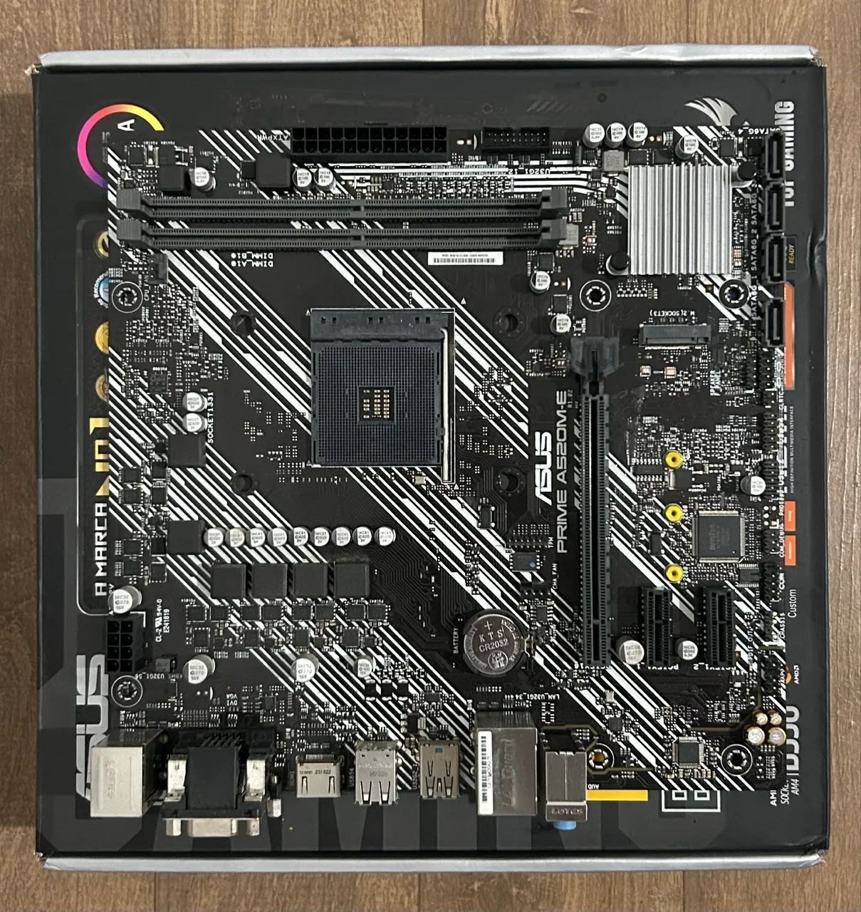 PLACA MÃE ASUS PRIME A520M-E - Foto 3