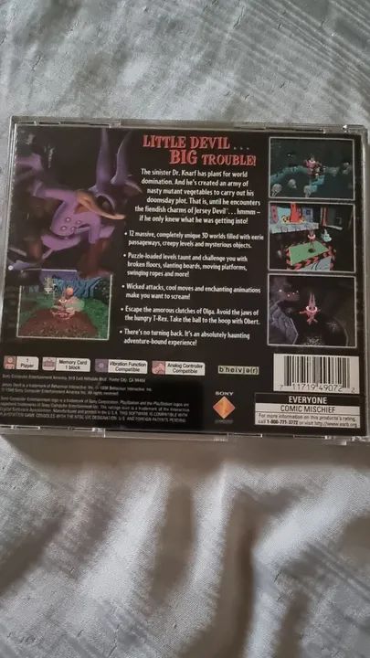 Jersey Devil Original playstation  - Foto 2