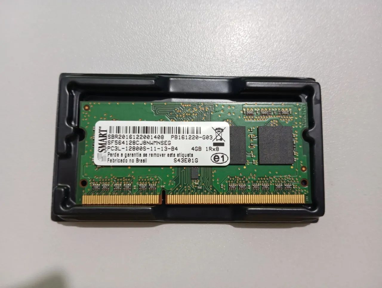 Memória RAM SMART 4GB DDR3L PC3LL-12800S