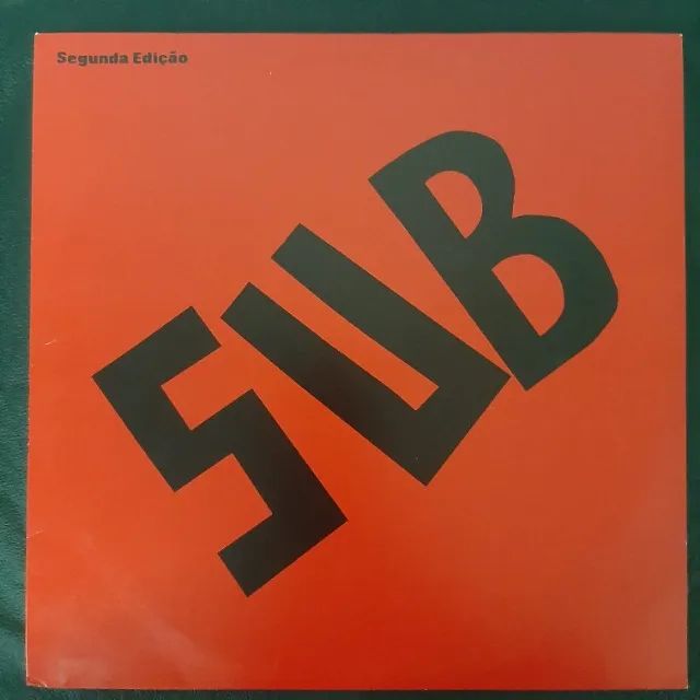 LP Disco De Vinil SUB 1985 Punk Ataque Frontal Ratos Colera Segunda Edição Excelente