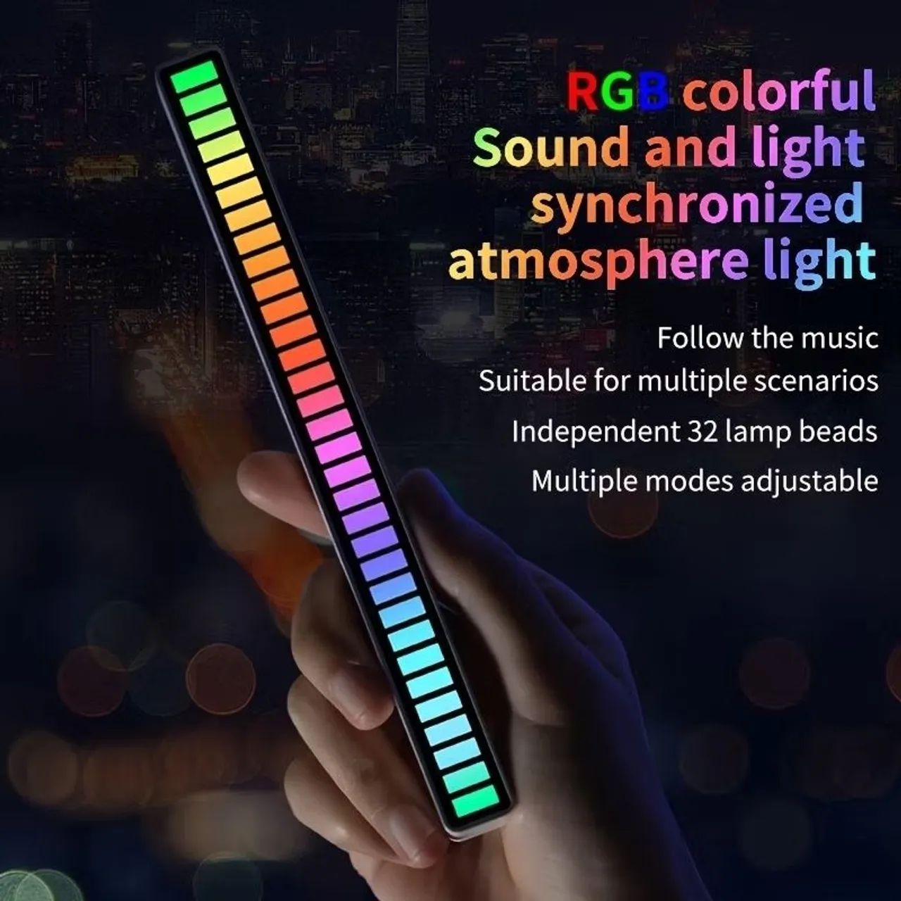 Barra de Luz RGB - Iluminação para PC e Ambiente - Foto 5