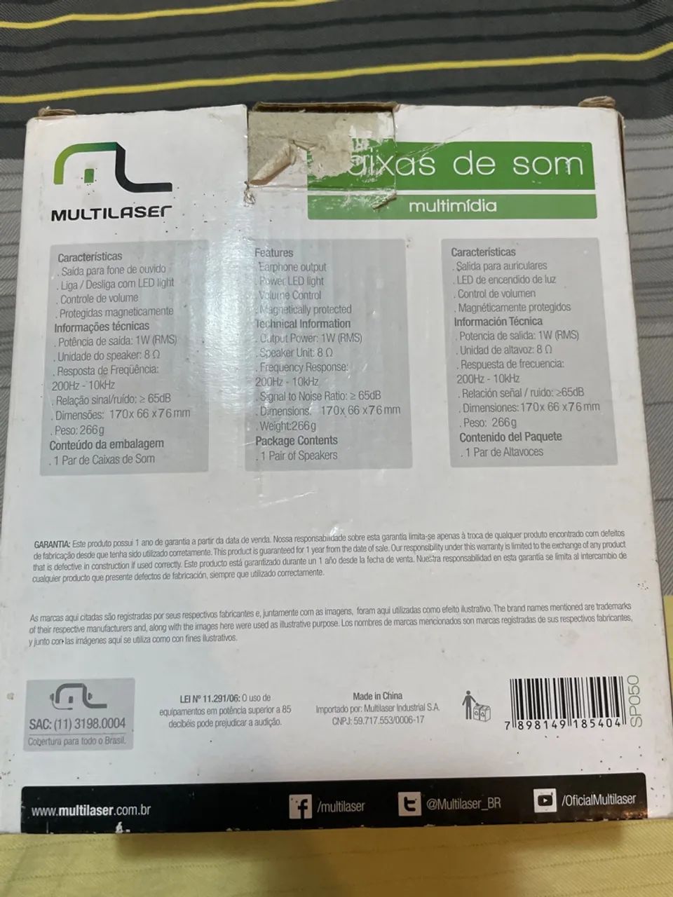 Caixa de som para pc - Foto 2