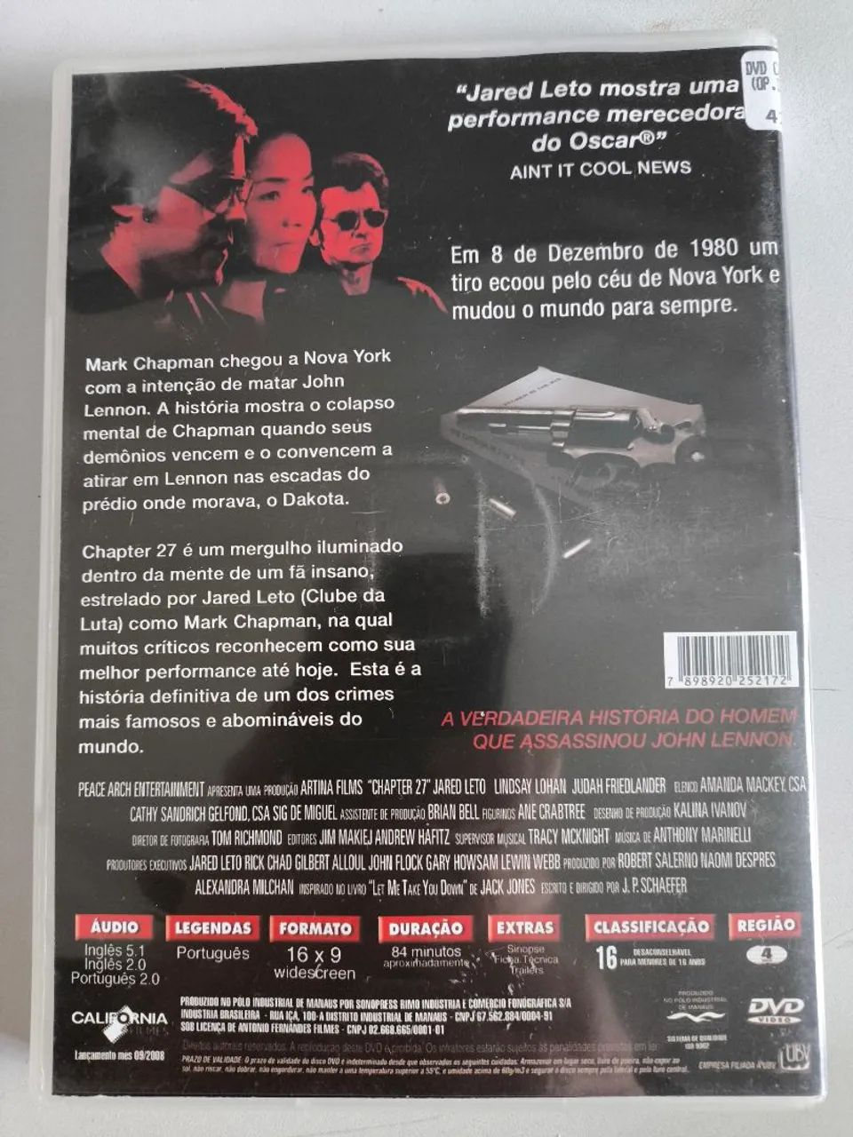 DVD Capítulo 27 - Jared Leto e Lindsay Lohan - Foto 2