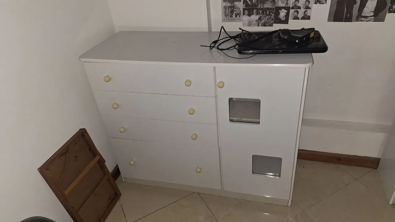 White Dresser