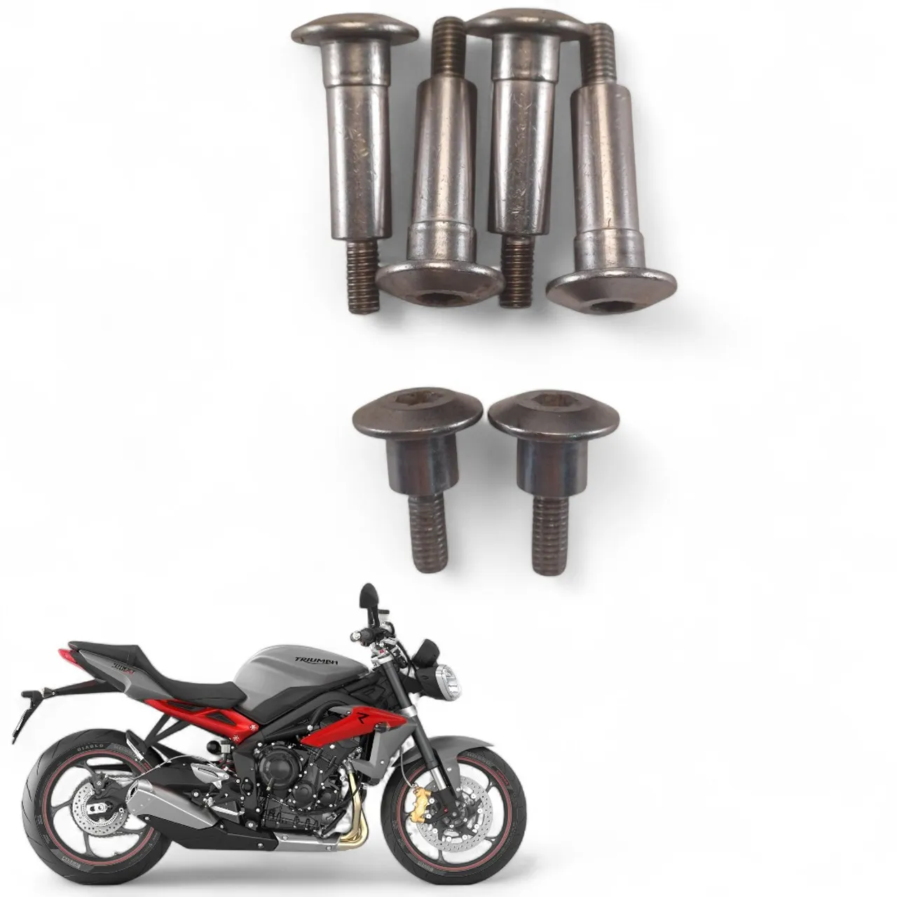 Kit Parafuso Tampa Cabeçote Triumph Street Triple 675 13 A 16