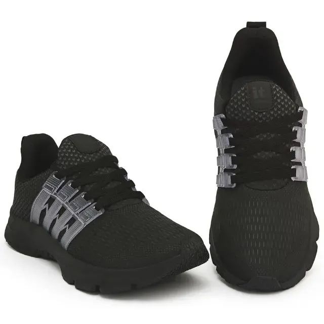 Kit Tênis Academia + Relógio Digital LED + Meia - It Shoes - Foto 2