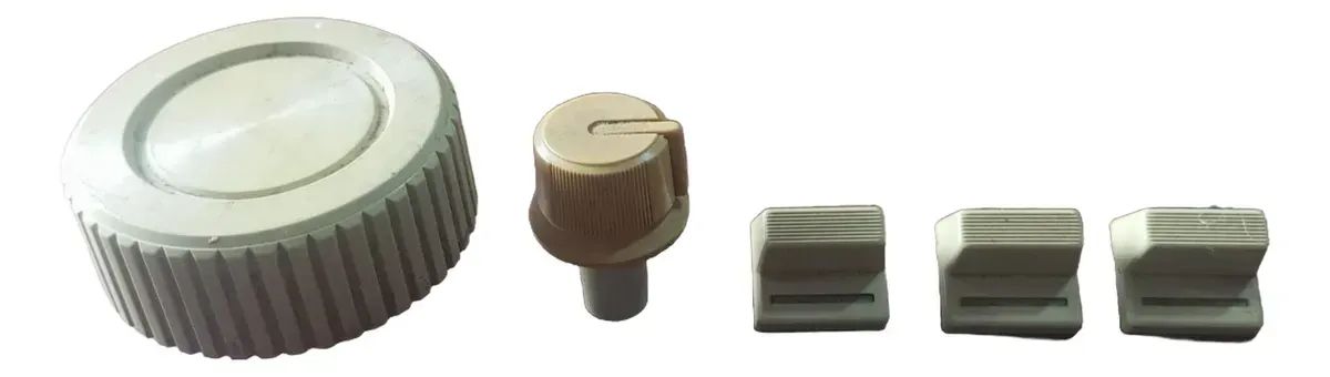 Conjunto De Knobs Do Rádio Polivox Rg-800 # Av