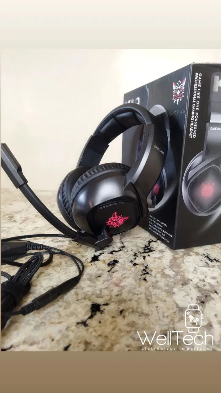 Headset Gamer Onikuma K19 - Novo - Foto 3