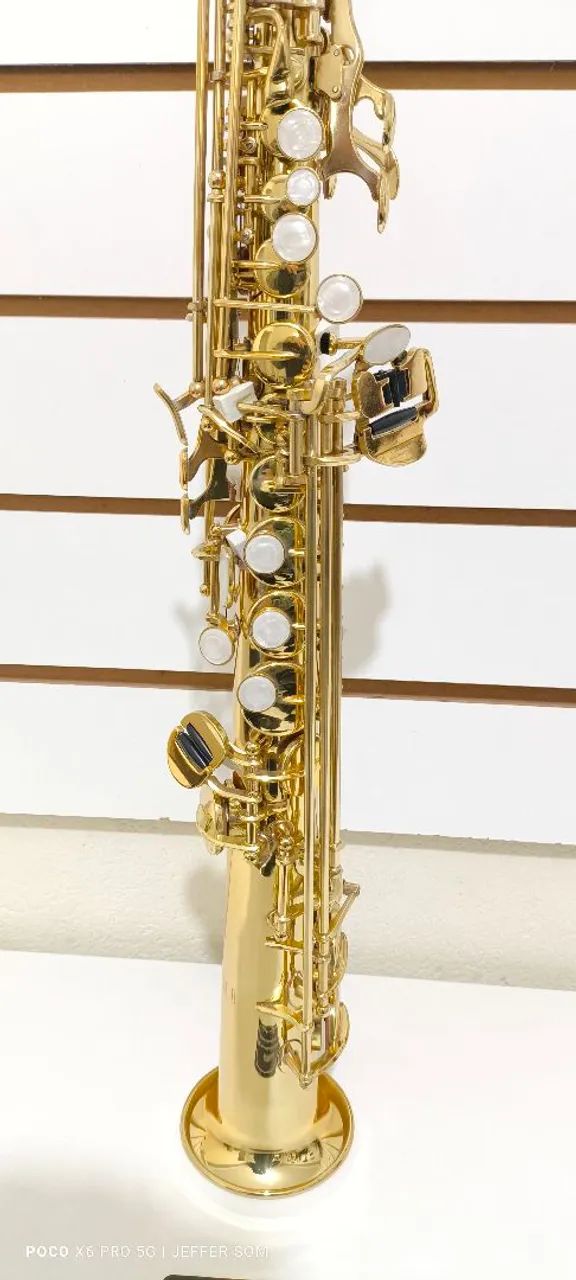 Saxofone Soprano tudel fixo inteiriço TIVOLI NOVO - Foto 4