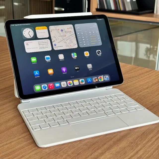 iPad Air(第5)+ Apple Pencil＋magickeyboard iPad Air 5 c/ Magic Keyboard e Apple Pencil - Tablets e E-Readers