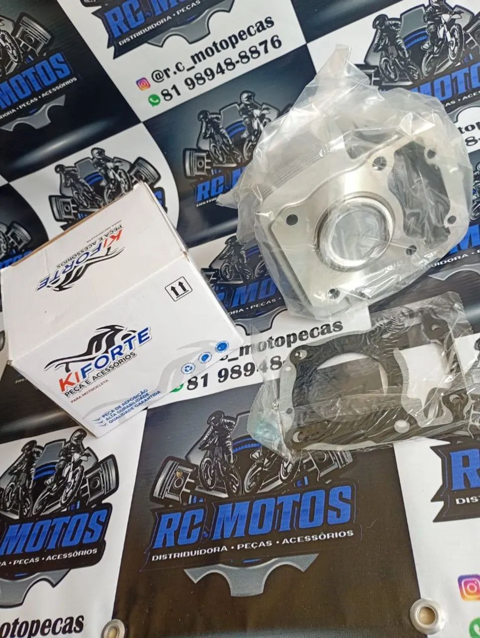 Kit Cilindro Completo Da 150 Peças para motos Santo Aleixo