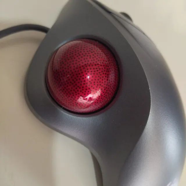Mouse Trackball Logitech TrackMan Wheel - Troco por SSD - Foto 4