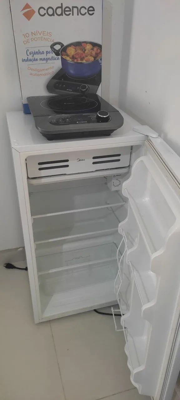 Frigobar mideia e fogão de indução Cadence. - Foto 2