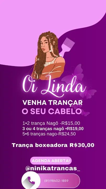 Tranças nagô e boxeadora - Foto 6