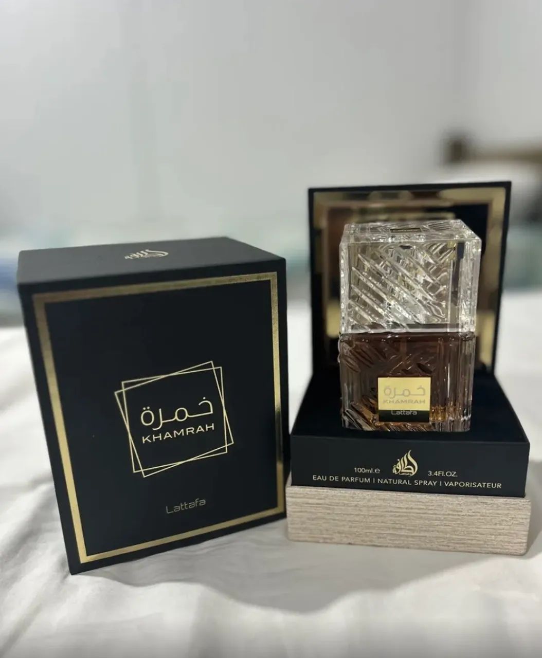 Perfume Árabe Lattaffa Khamrah - 100ml / Unisex - Foto 2