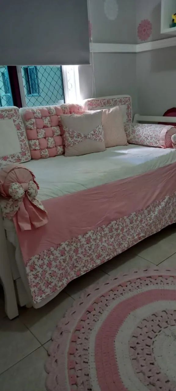 Berço para Bebê com Enxoval Completo