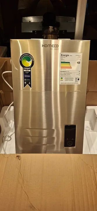 Aquecedor De Água A Gás GIp 26 Litros Inox (ko26di) - Komeco