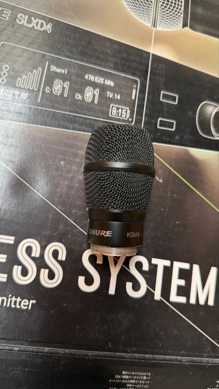 Cápsula do Microfone Shure KSM9 Original, com nota fiscal. - Foto 2