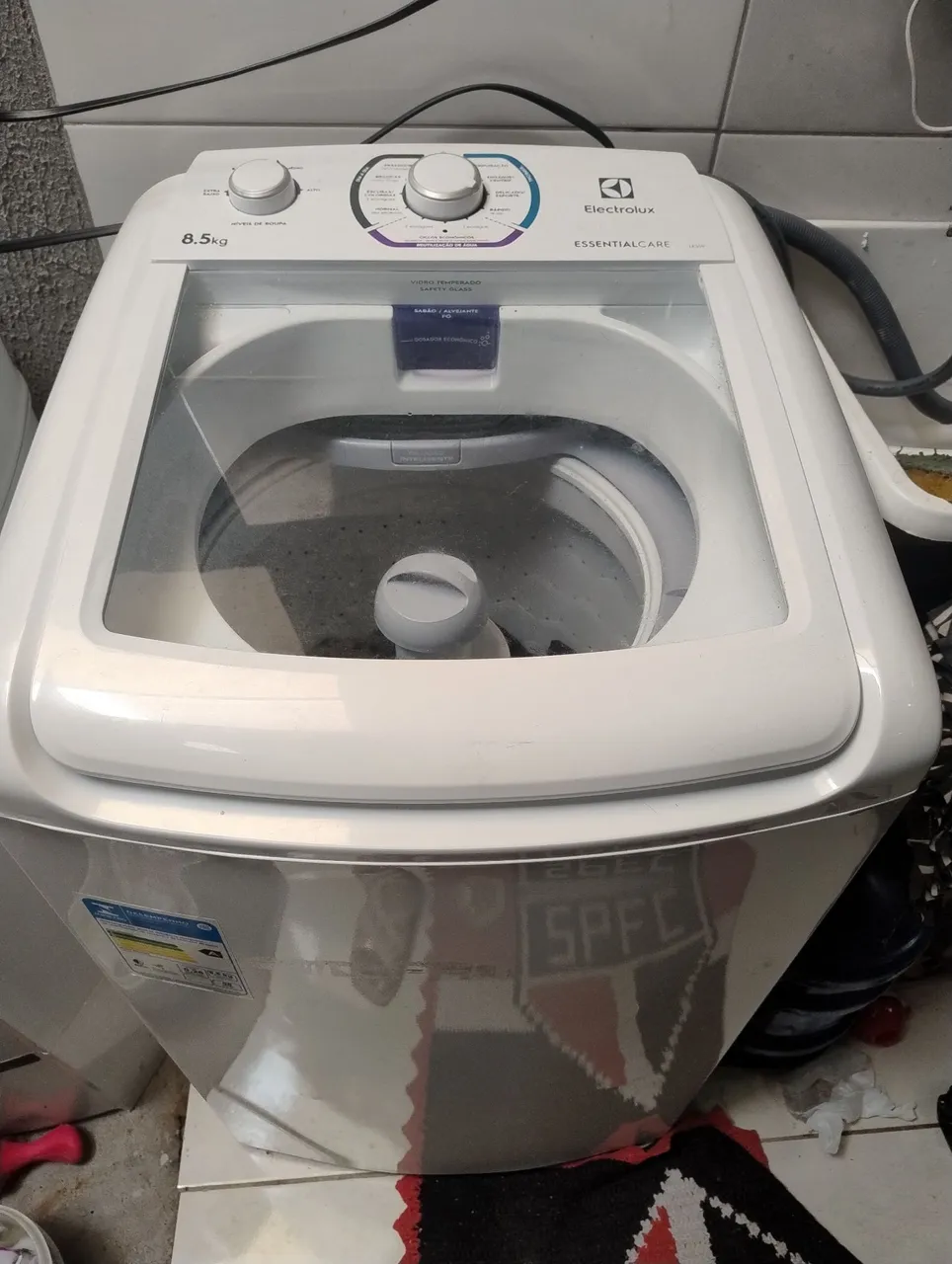 Máquina de lavar 8,5kg semi nova