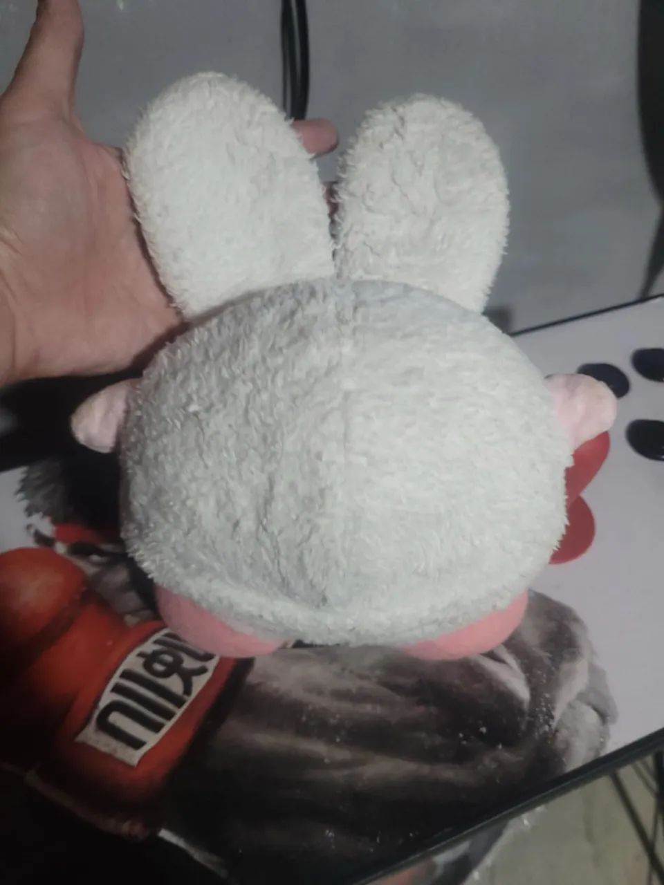 Pelúcia Kirby com orelhas de Coelho. - Foto 6