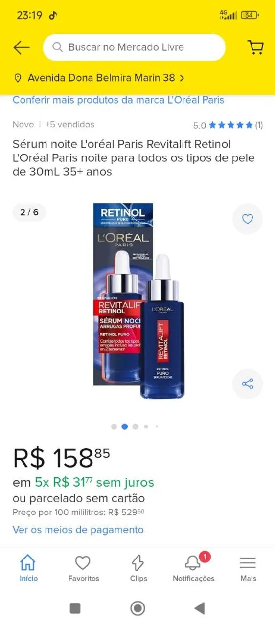Sérum Facial L'Oréal Paris Revitalift Retinol 30ml