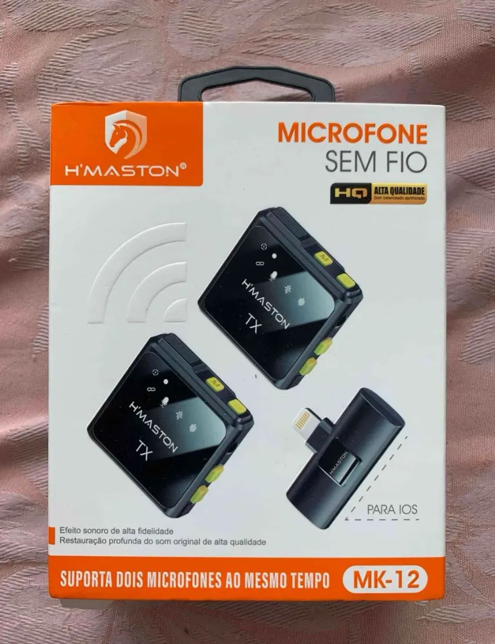 Microfone lapela para IPhone  - Foto 2