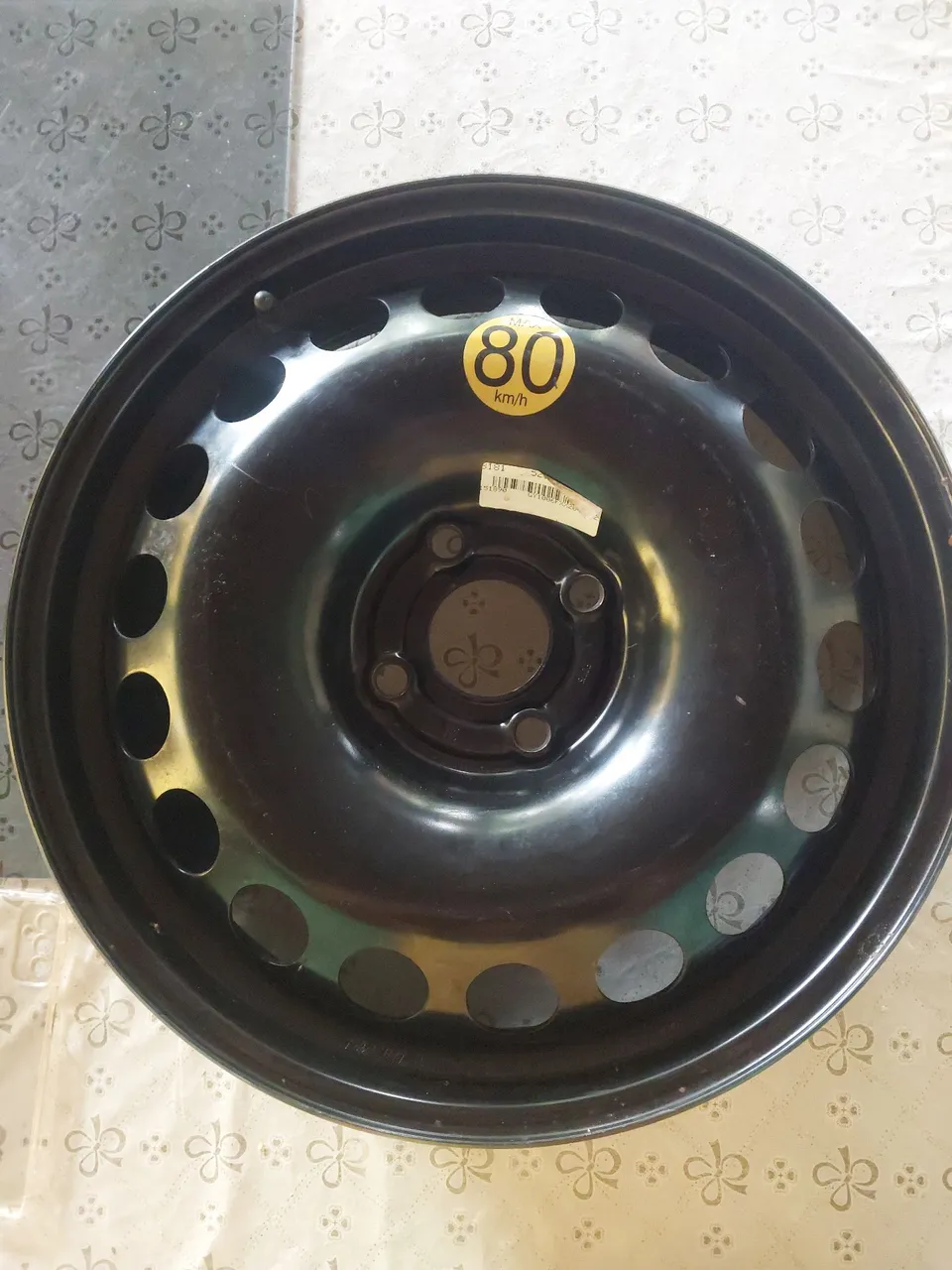 Roda Aro 15 Estepe Fino - Semi-nova, Usada 1x