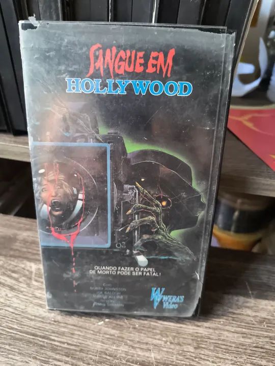 Sangue em Hollywood - VHS