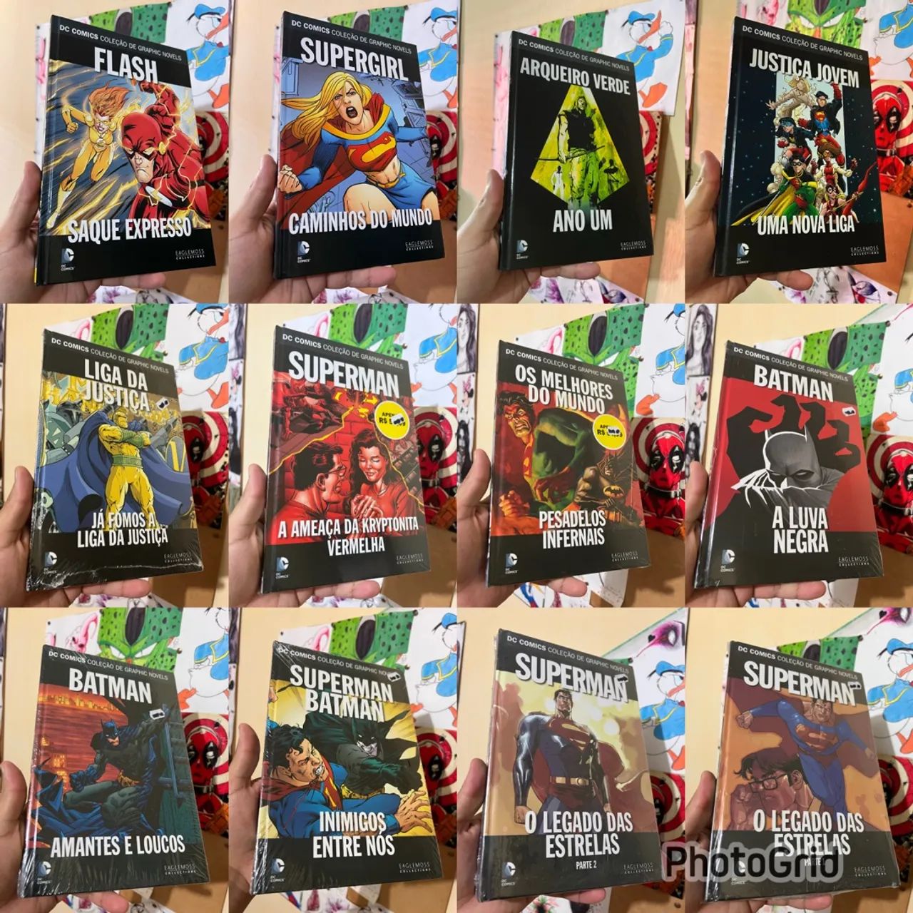 Eaglemoss dc comics várias edições, vendo avulso, consulte valores e números disponíveis.