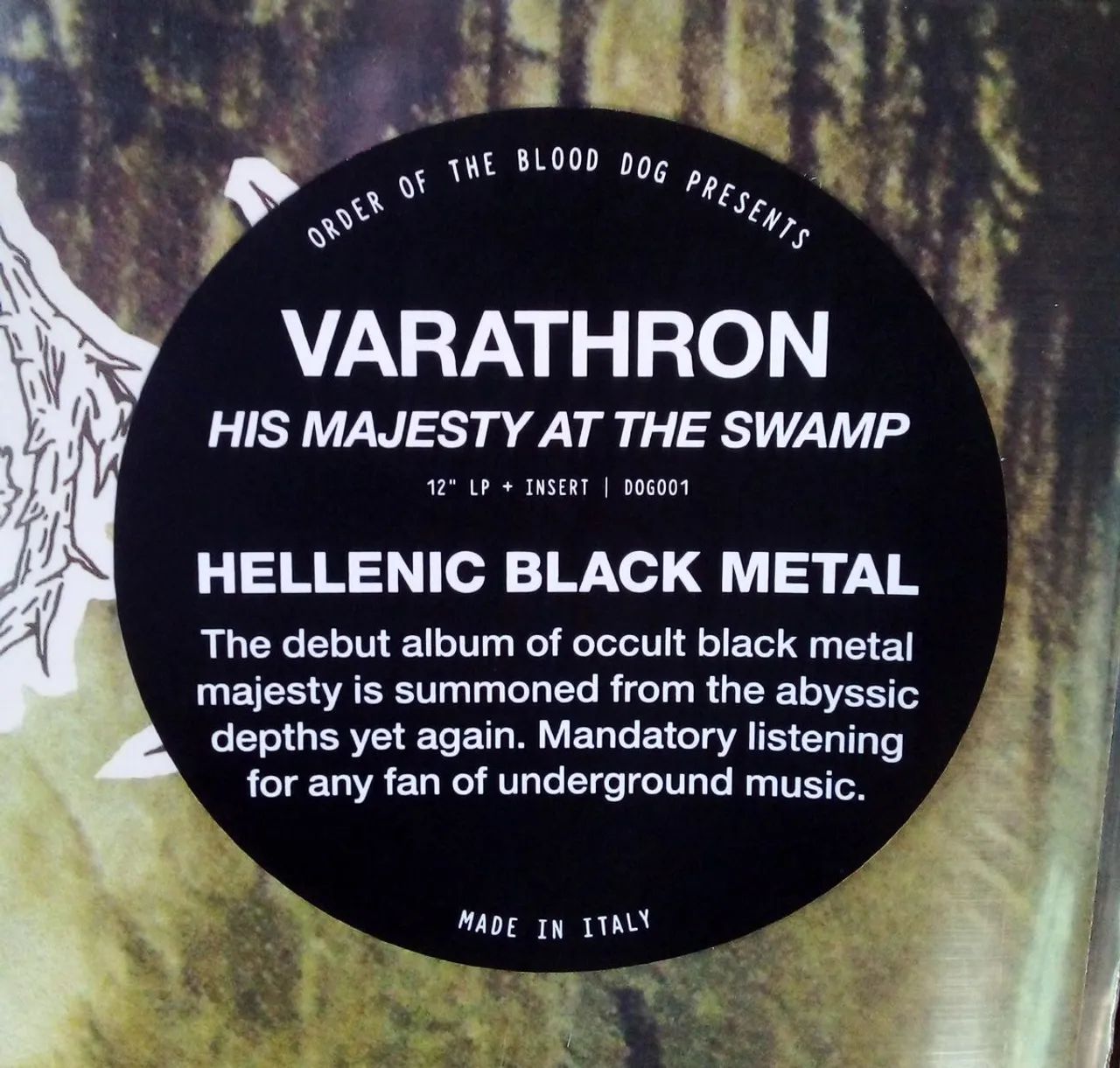 Varathron - His Majesty At The Swamp 2023 Black Metal - Foto 2