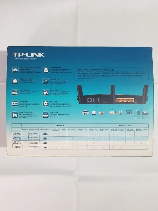 Modem e Roteador Tp-Link Archer D7 AC1750 Wireless - Foto 4