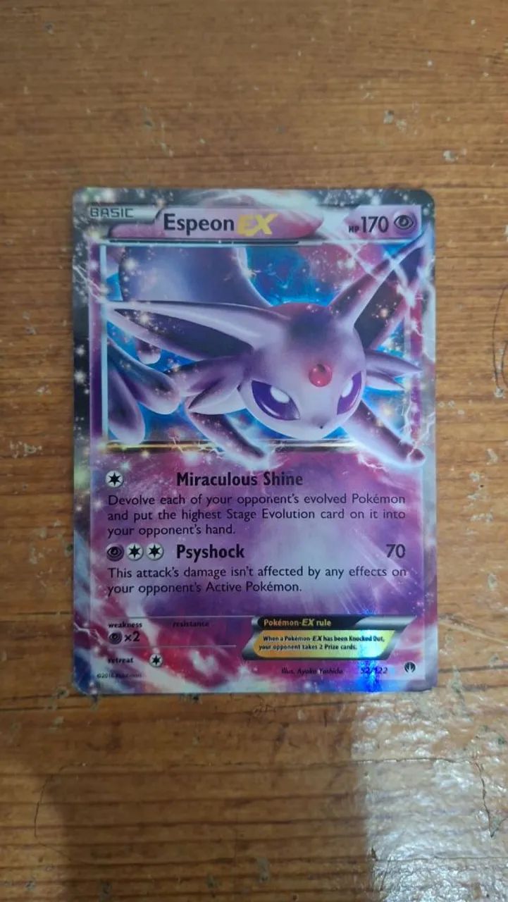 Espeon EX (Carta Pokemon) AMERICANA