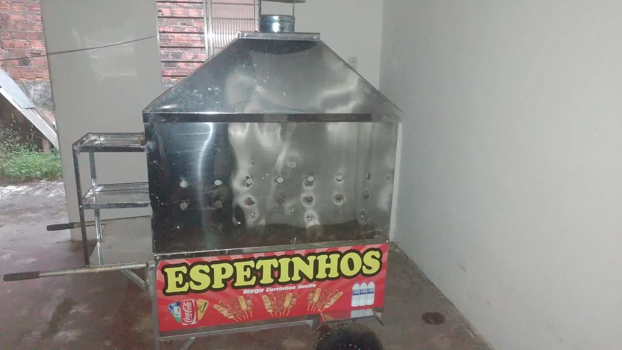 Carroça de espetinh - Foto 3