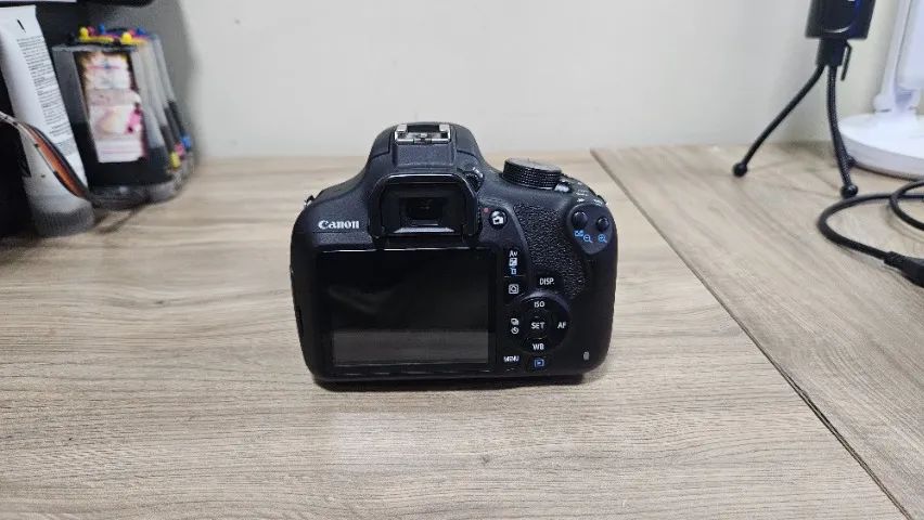 Câmera Canon Rebel T5 Completa - Kit Original e em Perfeito Estado! - Foto 2