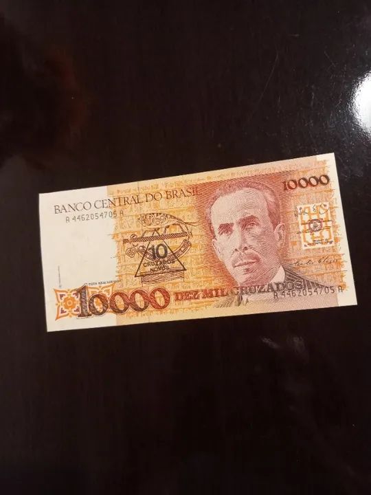 Cédula - 10000 Dez Mil Cruzados