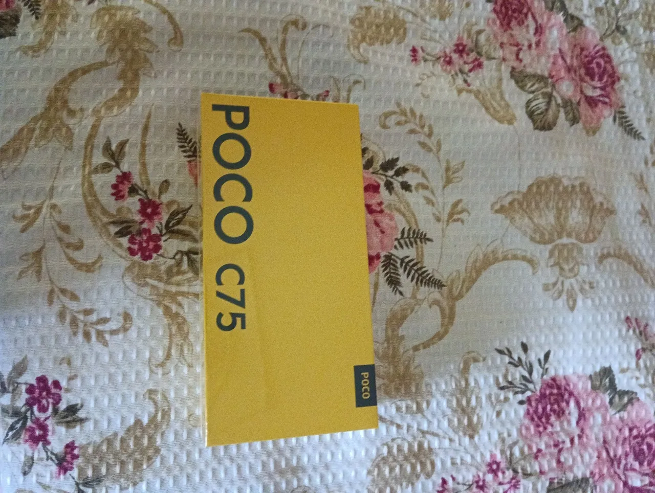 Poco c 75 novo na cx lacrado com 256 gb
