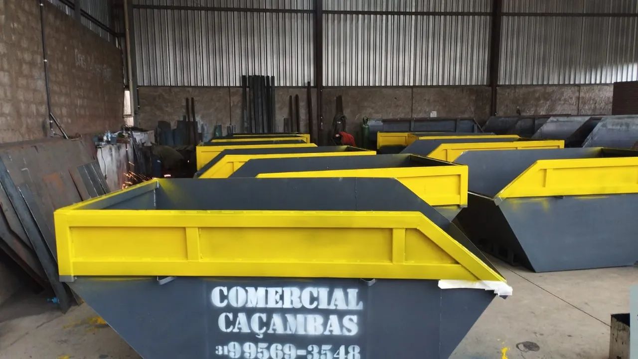 Caçamba de entulho nova - Foto 2