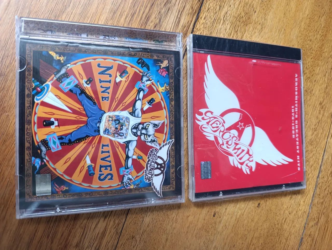 CDs Aerosmith - Nine Lives e Greatest Hits 1973-1988