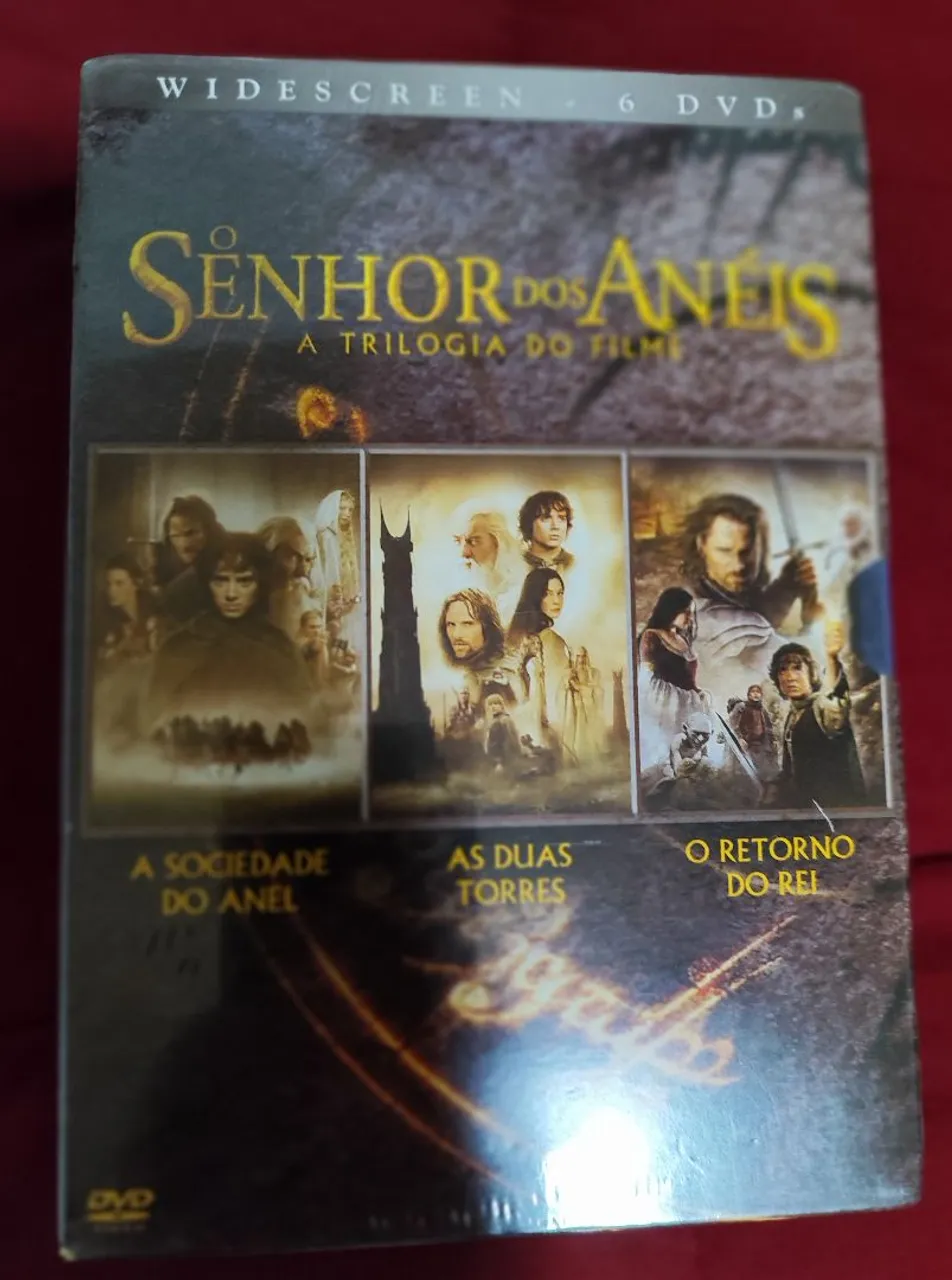 Box Trilogia Senhor dos Anéis (DVD)